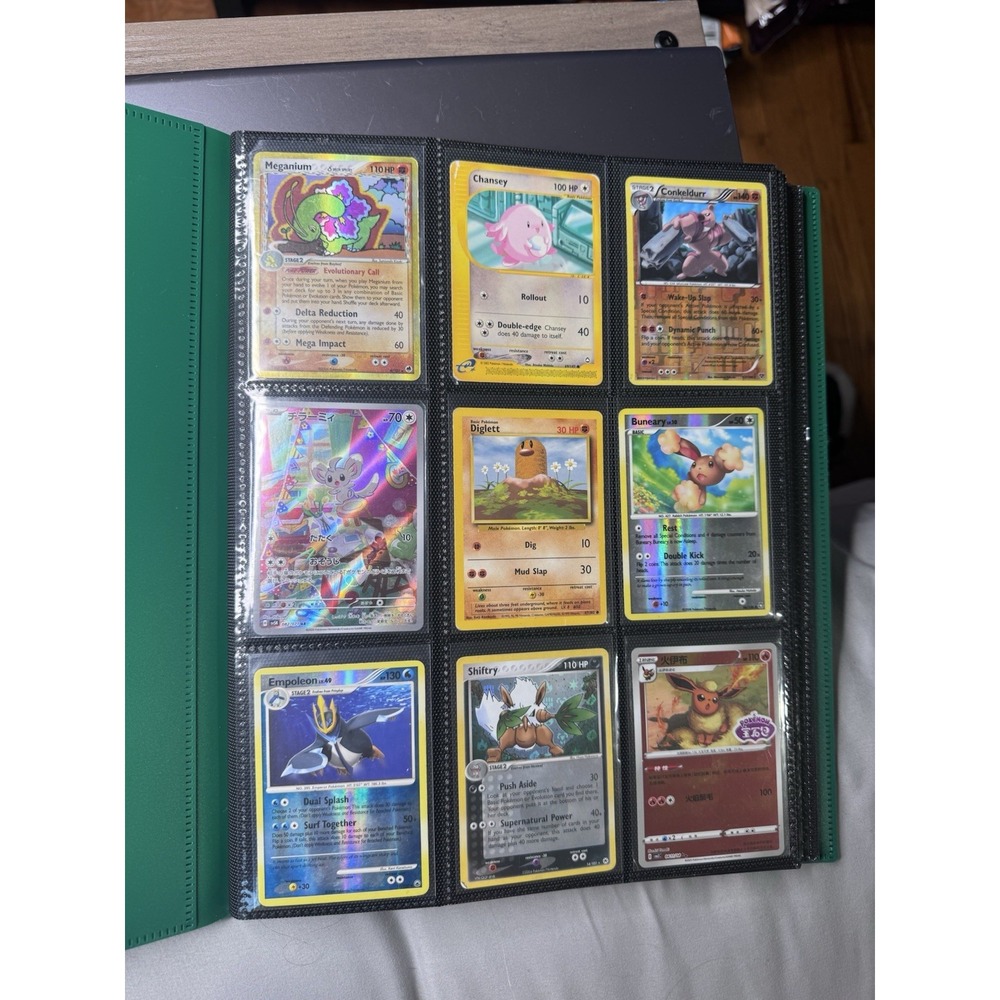 144 pokemon cards collection DAMAGED! mid era holos, ex, gx, Binder not included